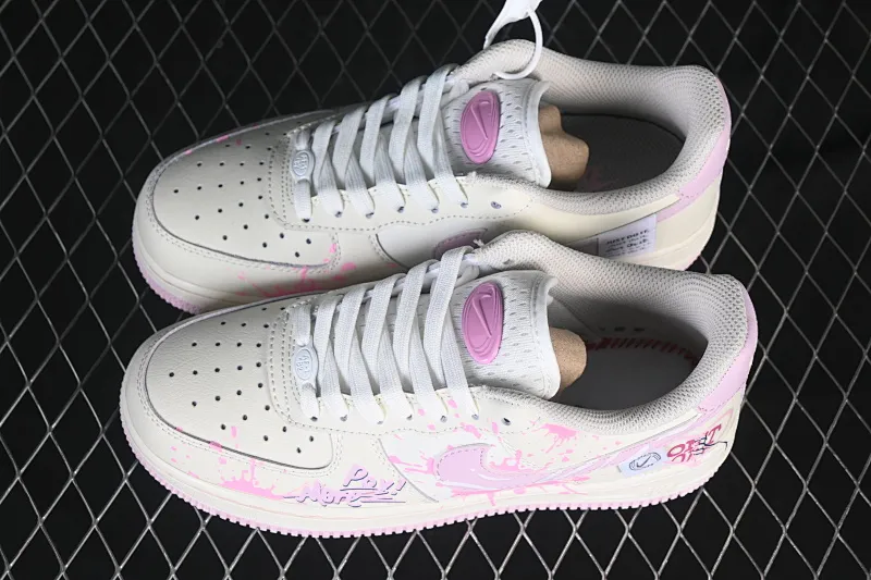 All Categories Nk Air Force 1 Air Force Series Nk Air Force 1 Low Air Force Low Nike Air Force 1'07 Low "Purple Pink Sweet Painting" Hand-painted graffiti Purple Pink Sweet Painting Air Force One Low-top casual sneakers FB1839-122